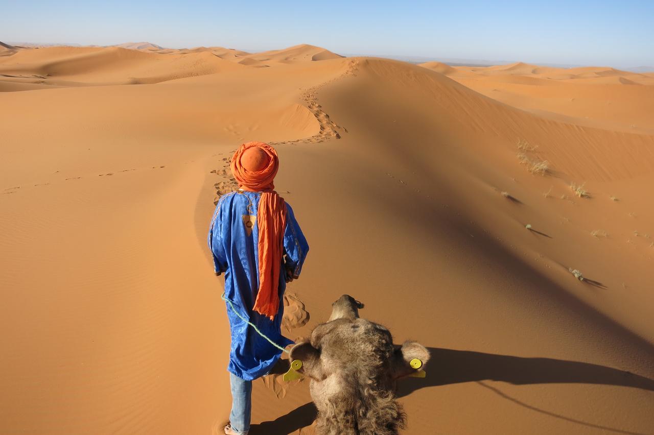 ホテル Sahara Camel Tours Camp メルズーガ エクステリア 写真